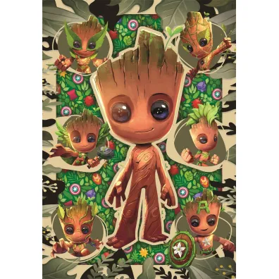 Puzzle 104 el. SuperColor. Groot Clementoni