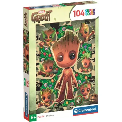 Puzzle 104 el. SuperColor. Groot Clementoni