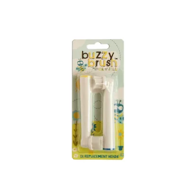 Jack Njill Jack N' Jill, Wymienne ko�c�wki do szczoteczki elektrycznej Buzzy Brush 2 szt.
