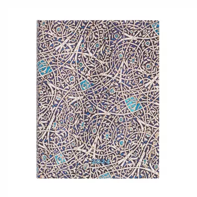 Paperblanks Kalendarz tygodniowy ultra 2024 Granada Turquoise