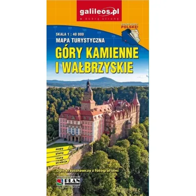Mapa tur. - G�ry Kamienne i Wa�brzyskie
