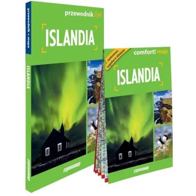 Islandia light: przewodnik + mapa w.2025 - Justyna Bajer