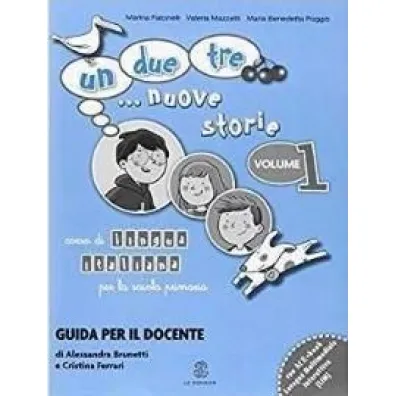 Un due tre nuove storie 1 przewodnik metod. + CD - Marina  Falcinelli