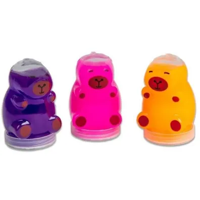 Zestaw 3 mini slime�w kapibary MIX One for Fun