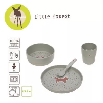Lassig Komplet naczy� dla dzieci Little Forest Lisek