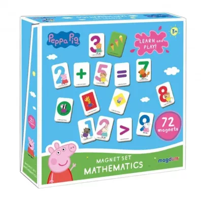 Aston Active Magnesy Peppa nauka liczenia