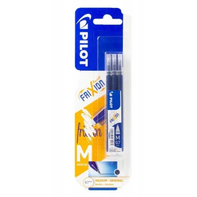 Pilot Wk�ad Frixion granatowy niebieski 0.7mm 3 szt.