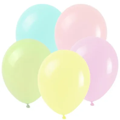 Arpex Balon dekoracyjny Party Time pastelowy K6242 8 szt.