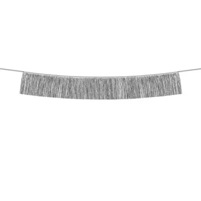 PartyDeco Girlanda fr�dzle srebrna