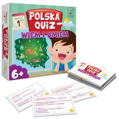 Polska Quiz Wiem i Umiem 6+ Kangur