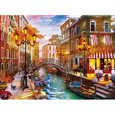 Puzzle 500 el. High Quality Collection. Sunset over Venice Clementoni