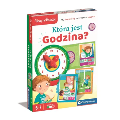Kt�ra jest godzina? Clementoni