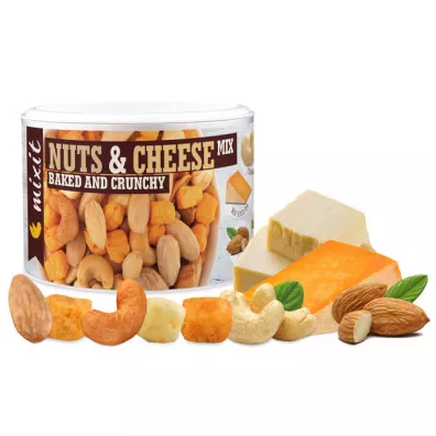 MixIt Nuts & Cheese: Mix praonych orzechw i chrupicych serw 120 g