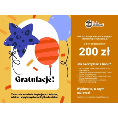 e-Bon Karta Podarunkowa Gratulacje 200 z� TaniaKsiazka.pl