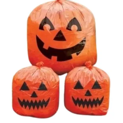 Amscan Torebki dekoracyjne Pumpkin plastik