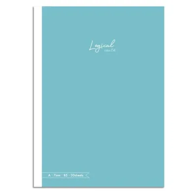 Nakabayashi Notatnik z naklejkami B5 zielonkawy 7mm, linia