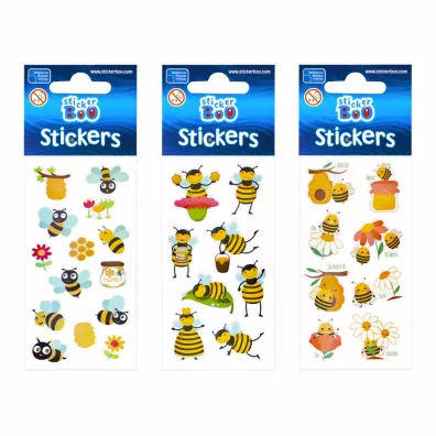 Sticker Boo Naklejki Pszczki 483492 7 x 18 cm