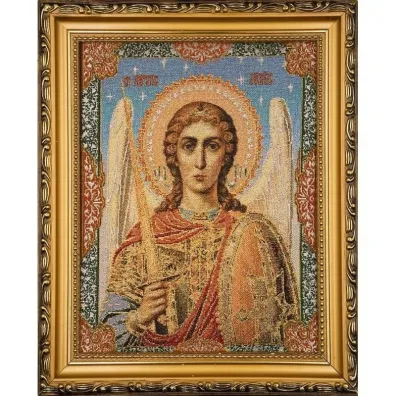 Obraz Haftowany Micha� Archanio� Ikona 22x27,5cm