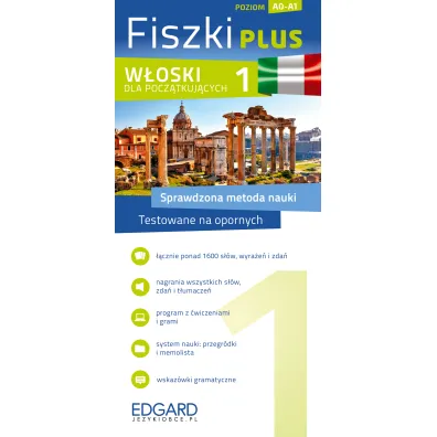 Fiszki plus. W�oski dla pocz�tkuj�cych. Poziom A0-A1 - Micha� Podsiad�o, Dario Prola