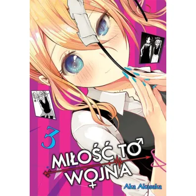 KAGUYA-SAMA Mi�o�� to wojna. Tom 3 - Aka Akasaka