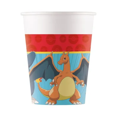 KUBEK PAP 200ML POKEMON GO OP8SZT FOL