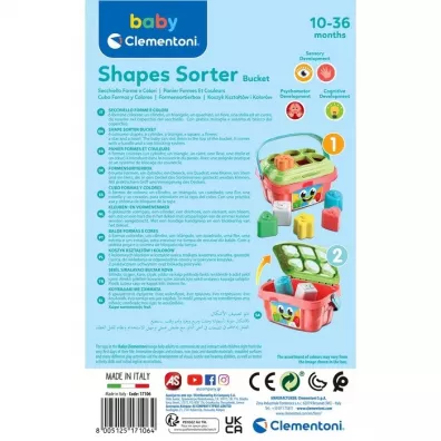 Sorter koszyk kszta�t�w i kolor�w Clementoni