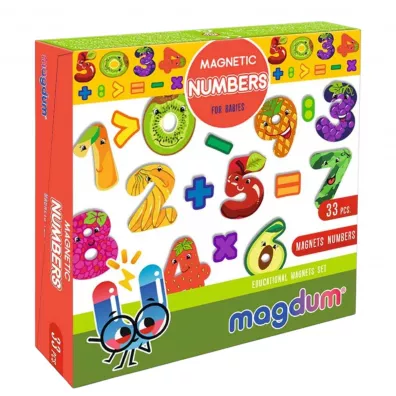 Aston Active Magnesy nauka liczenia owoce