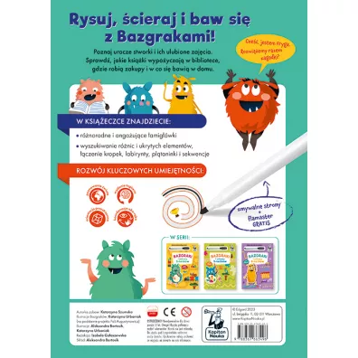 Bazgraki i zabawy 4-latk�w. Kapitan Nauka