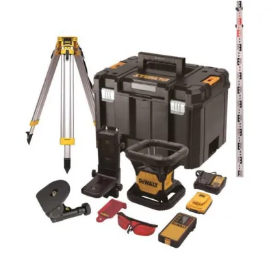 Dewalt Laser obrotowy 18v dce074d1r 45m 1x2,0ah czerwony tstak