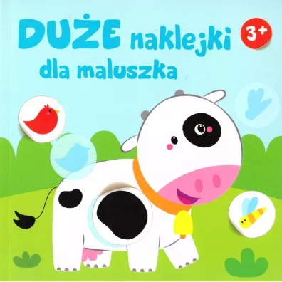 Du�e naklejki dla maluszka 3+ - Kr�wka