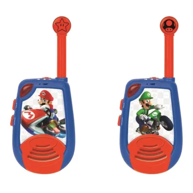 Kr�tkofalowki Walkie-talkie Mario Kart z funkcj� alfabetu Morse`a TW25NI Lexibook-Apollo
