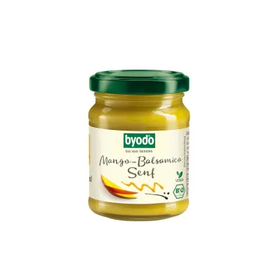 Byodo Sos musztardowo - balsamiczny z mango bezglutenowy 125 ml Bio