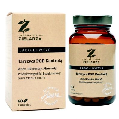 Laboratorium Zielarza Labo Lowtyr Tarczyca - suplement diety 60 kaps.