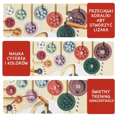 Labirynt magnetyczny Fantastyczny jednoro�ec - 36 m+ Top Bright