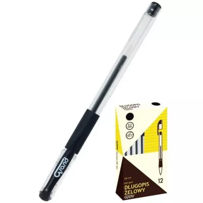 Grand Dugopis elowy GR-101 czarny 12 szt.