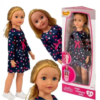 Lalka chodzca 70cm Julka SP83934 Smily Play