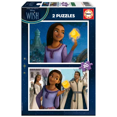Puzzle 2 x 20 el. yczenie Educa