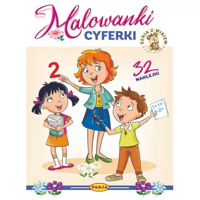 Cyferki. Malowanki. Seria z misiem - Ernest B��dowski, W�odzimierz Kruszewski