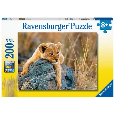 Puzzle 200 el. XXL Ma�y lew Ravensburger