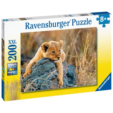 Puzzle 200 el. XXL Ma�y lew Ravensburger