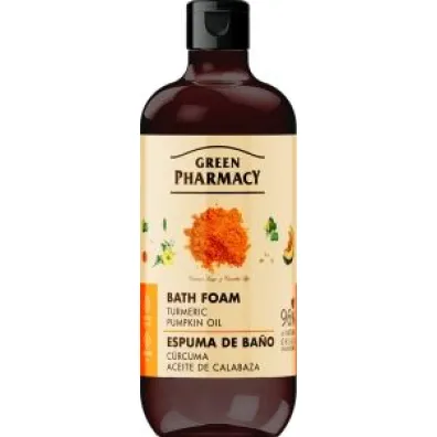Green Pharmacy Pianka do k�pieli Kurkuma + Olej dyniowy 500 ml
