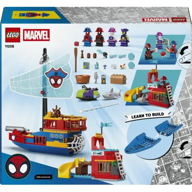 LEGO Marvel Statek piracki dru�yny Spidey'ego 11208