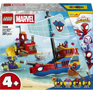 LEGO Marvel Statek piracki drużyny Spidey'ego 11208