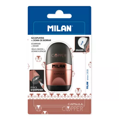 Milan Temper�wko-gumka Capsule Cooper czarna