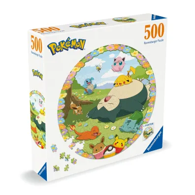 Puzzle 500 el. Pokemon Postacie Ravensburger