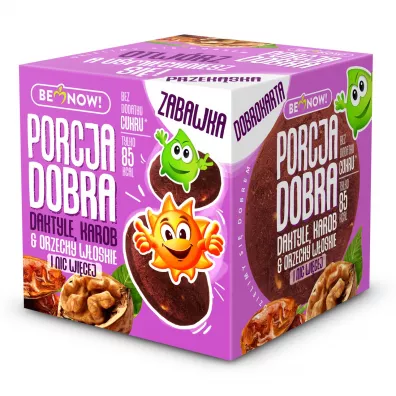 Porcja Dobra Kostka z NIESPODZIANK daktylowo - orzechowa 41 g