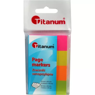 Titanum Zak�adki indeksuj�ce Fluo
