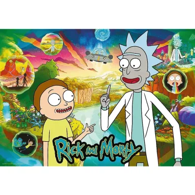 Puzzle 1000 el. Rick i Morty Trefl