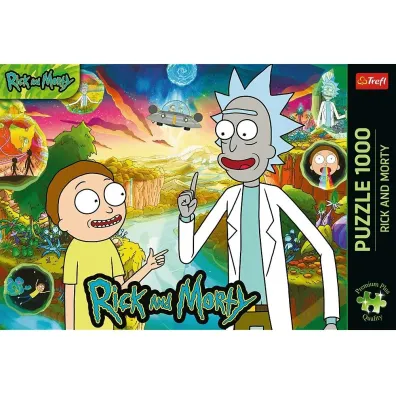 Puzzle 1000 el. Rick i Morty Trefl