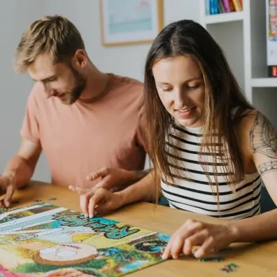 Puzzle 1000 el. Rick i Morty Trefl